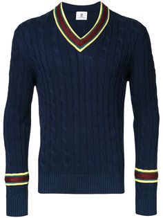 джемпер с V-образным вырезом Kent &amp; Curwen