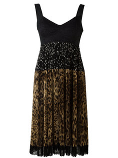 платье с плиссированной юбкой Dolce &amp; Gabbana