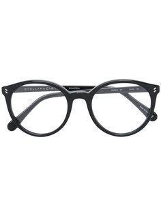 очки в круглой оправе Stella Mccartney Eyewear