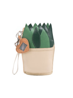 leather clutch Sarah Chofakian