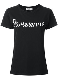футболка с принтом Parisienne Maison Kitsuné
