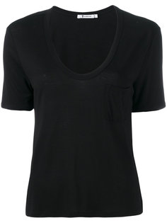 футболка со сборкой T By Alexander Wang