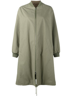 длинное пальто в стиле бомбер Army Yves Salomon