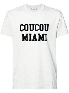 футболка Coucou Miami Ami Alexandre Mattiussi
