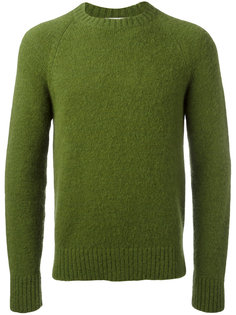 свободный свитер с рукавами реглан и круглым вырезом  Ami Alexandre Mattiussi