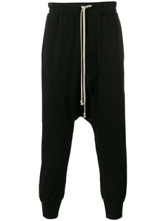 спортивные брюки с заниженной шаговой линией Rick Owens DRKSHDW