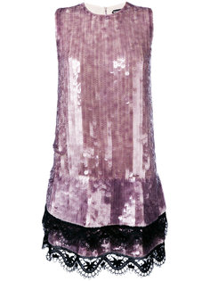 платье шифт с пайетками  Tom Ford