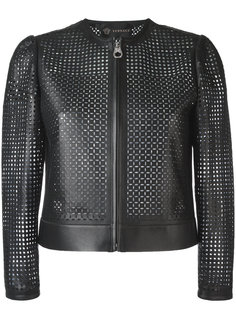 куртка с перфорацией Versace