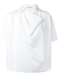 рубашка с мешковатой горловиной Marni