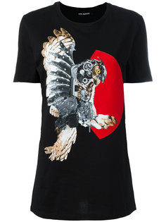 футболка с принтом совы Neil Barrett