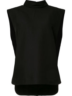 топ с высоким воротником Marni