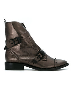 buckle embellished ankle boots Schutz
