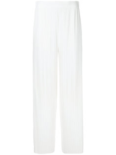 плиссированные брюки палаццо  Helmut Lang