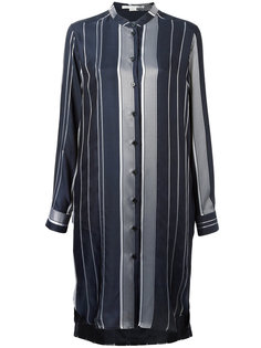 короткое платье в полоску Stella McCartney