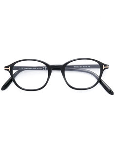 очки в круглой оправе Tom Ford Eyewear