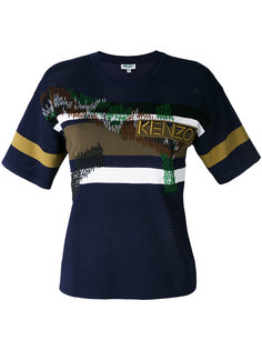 футболка в полоску Kenzo
