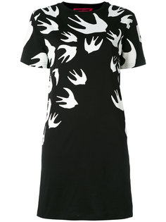 платье-футболка Swallow Signature McQ Alexander McQueen