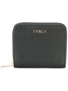 кошелек на молнии с логотипом Furla