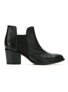panelled leather boots Sarah Chofakian