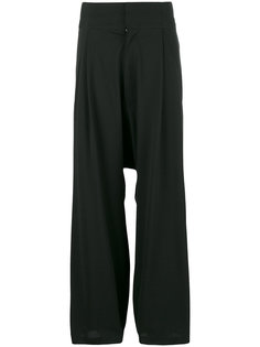 свободные брюки с заниженной проймой Y-3