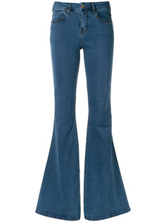 flared denim trousers Tufi Duek