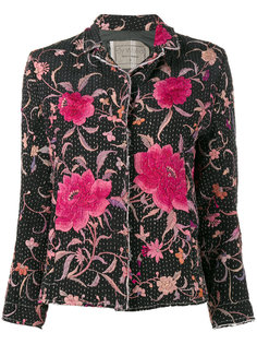 куртка Dark Haya с цветочной вышивкой By Walid