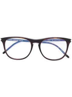 очки в круглой оправе Saint Laurent Eyewear