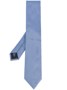 галстук с мелким принтом Ermenegildo Zegna