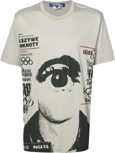 футболка с рисунком в виде глаза Junya Watanabe Comme Des Garçons