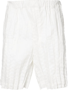 шорты с мятым эффектом Issey Miyake
