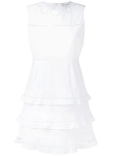 платье с вышивкой Red Valentino