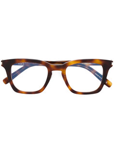 очки с квадратной оправой Saint Laurent Eyewear