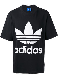 футболка с принтом-логотипом Adidas