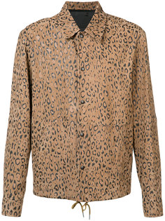 куртка рубашечного фасона с леопардовым принтом Alexander Wang
