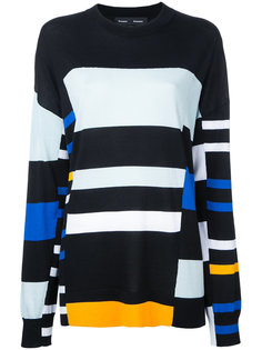 вязаный полосатый топ Proenza Schouler