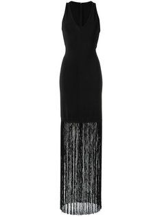 fringed long dress Tufi Duek