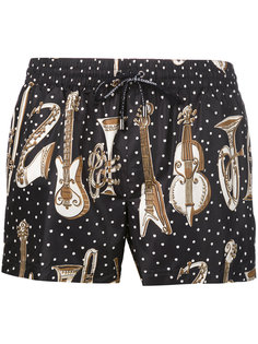 шорты для плавания с рисунком Dolce &amp; Gabbana