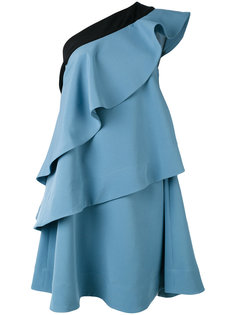 платье на одно плечо с оборками Miahatami