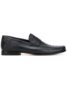 плетеные лоферы Santoni