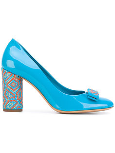 туфли с бантами Vara Salvatore Ferragamo