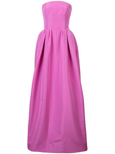 solid faille gown Carolina Herrera
