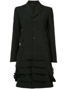 пальто с рюшами Comme Des Garçons