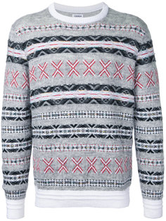 вязаный джемпер с узором Fair Isle COOHEM