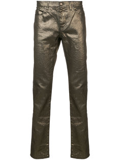 джинсы с заниженной талией Saint Laurent