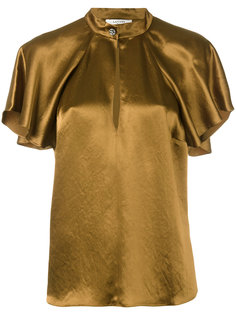 блузка с короткими рукавами Lanvin