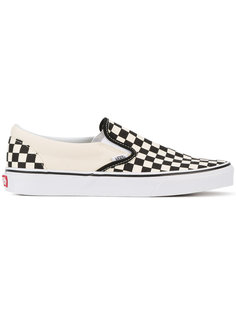 слипоны в клетку Vans