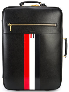 чемодан с контрастными полосками  Thom Browne