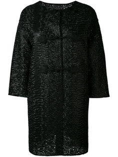 пальто с застежками-завязками Ermanno Scervino