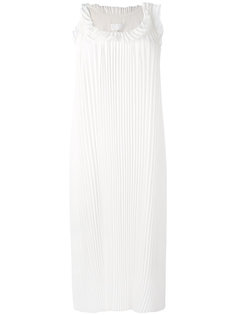 плиссированное платье без рукавов  Maison Margiela