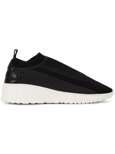 кроссовки с трикотажной отделкой Filling Pieces
